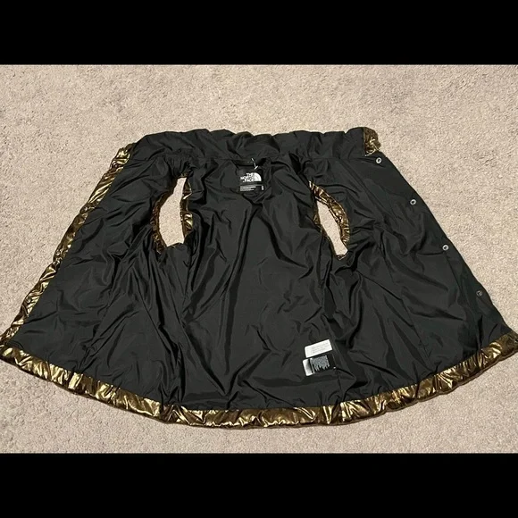 The North Face Hollidown Urban Explorer winter puffer vest women metallic copper - Picture 3 of 13